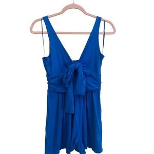 Susana Monaco Blue Romper size Medium